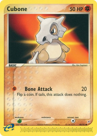 Cubone #40 Team Magma vs Team Aqua