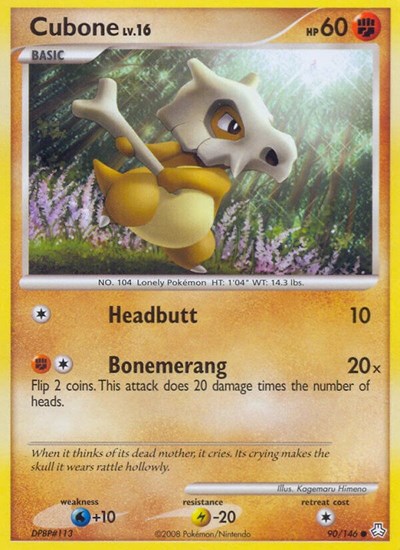 Cubone #90 Legends Awakened