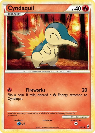 Cyndaquil #55 Call of Legends