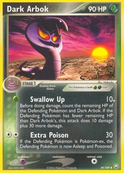 Dark Arbok #29 Team Rocket Returns