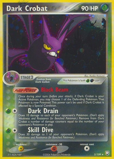Dark Crobat #3 Team Rocket Returns