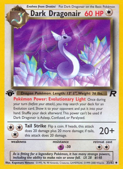 Dark Dragonair #33 Team Rocket