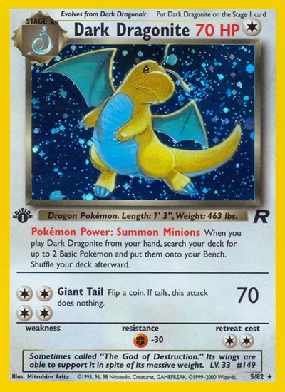 Dark Dragonite #5 Team Rocket