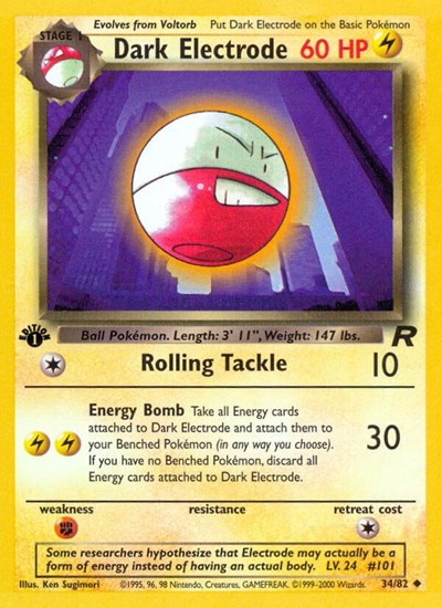 Dark Electrode #34 Team Rocket