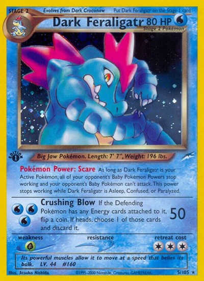 Dark Feraligatr #5 Neo Destiny