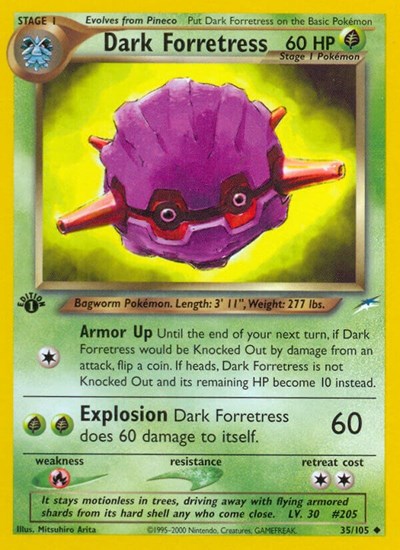 Dark Forretress #35 Neo Destiny