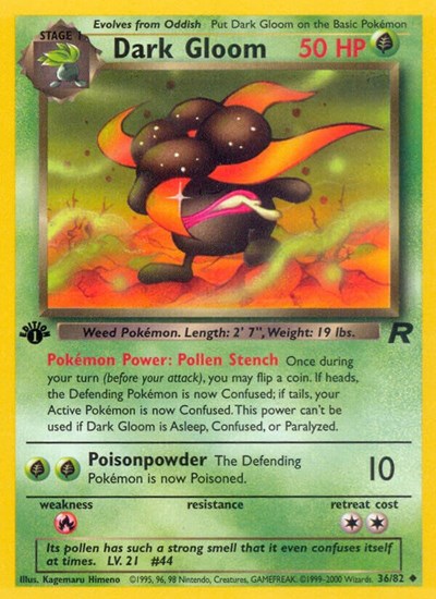 Dark Gloom #36 Team Rocket