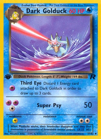 Dark Golduck #37 Team Rocket