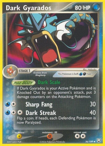 Dark Gyarados #36 Team Rocket Returns