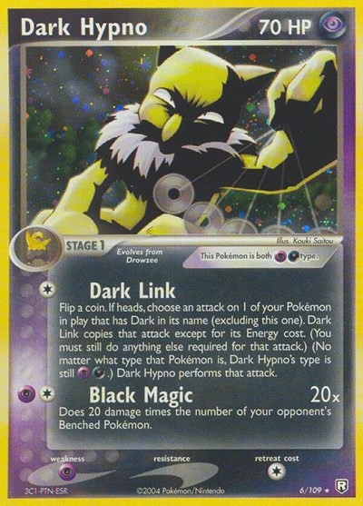 Dark Hypno #6 Team Rocket Returns