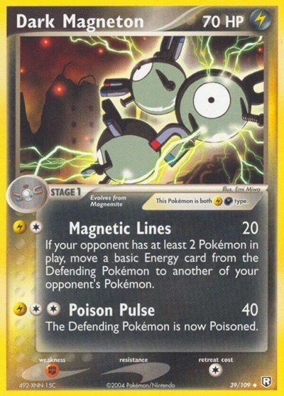 Dark Magneton #39 Team Rocket Returns