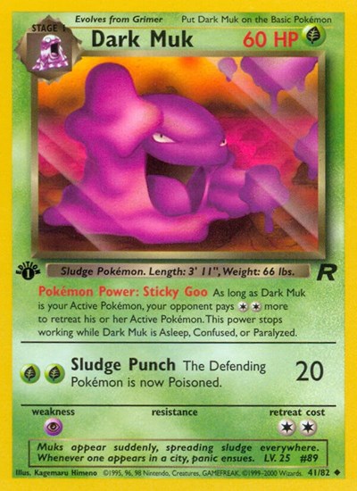 Dark Muk #41 Team Rocket