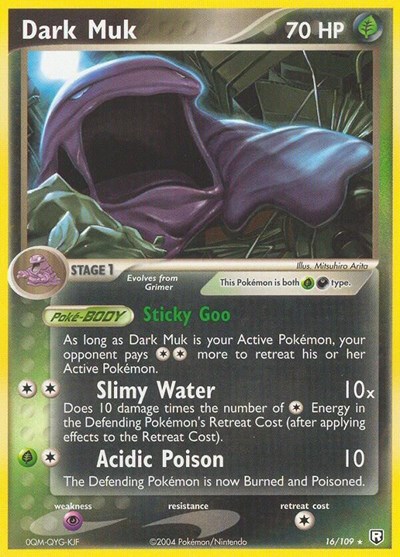 Dark Muk #16 Team Rocket Returns