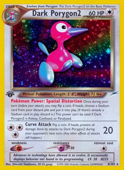 Dark Porygon2 #8 Neo Destiny