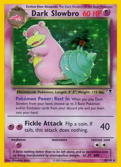 Dark Slowbro #8 Legendary Collection