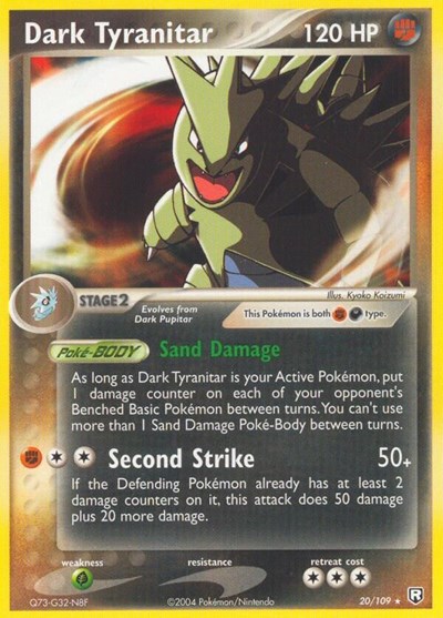 Dark Tyranitar #20 Team Rocket Returns