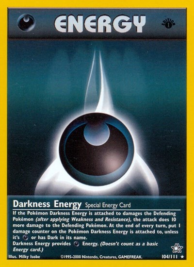 Darkness Energy #104 Neo Genesis