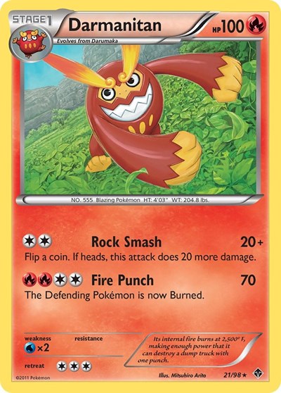 Darmanitan #21 Emerging Powers