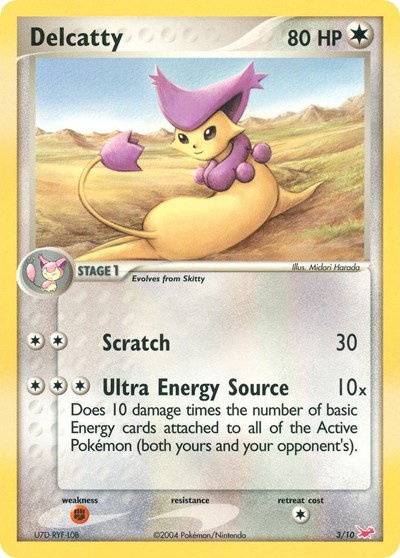 Delcatty #3 EX Trainer Kit 1: Latias & Latios