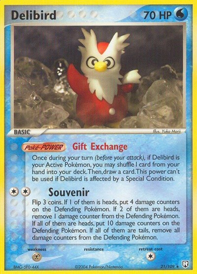 Delibird #21 Team Rocket Returns