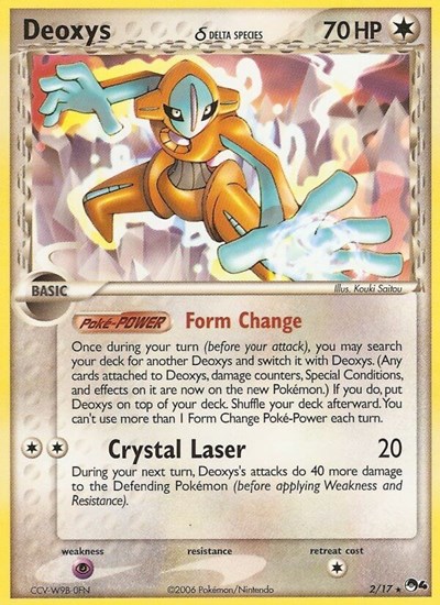 Deoxys #2 POP Series 4