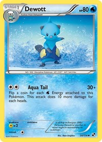 Dewott Black and White #30
