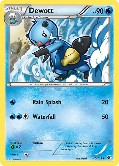 Dewott #40 Boundaries Crossed