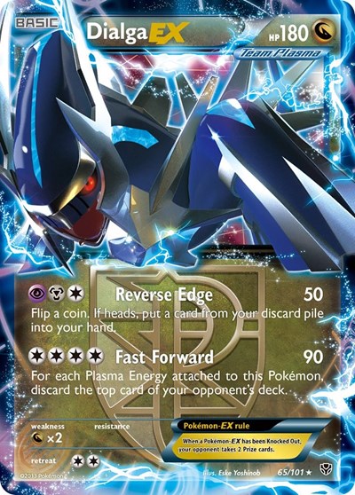 Dialga EX #65 Plasma Blast