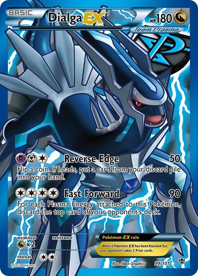 Dialga EX (Team Plasma) #99 Plasma Blast