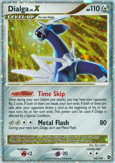 Dialga LV.X #105 Great Encounters