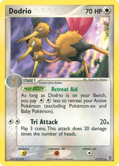 Dodrio #21 FireRed & LeafGreen