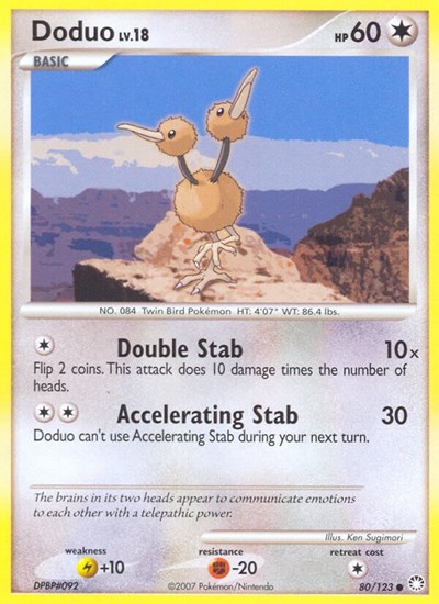 Doduo #80 Mysterious Treasures