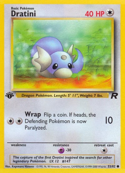 Dratini #53 Team Rocket