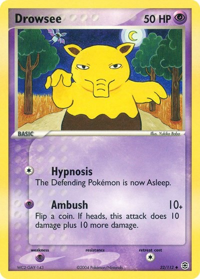 Drowsee #32 FireRed & LeafGreen
