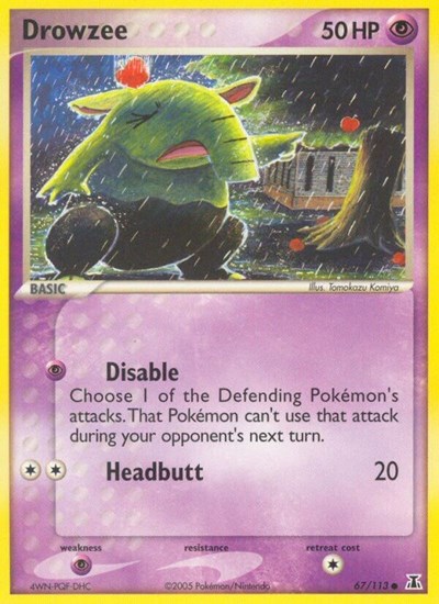 Drowzee #67 Delta Species