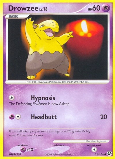 Drowzee #65 Great Encounters