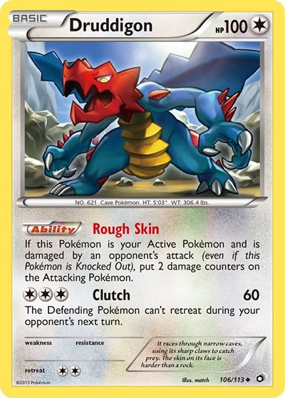 Druddigon #106 Legendary Treasures