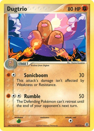 Dugtrio #22 FireRed & LeafGreen