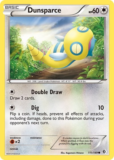 Dunsparce #111 Boundaries Crossed