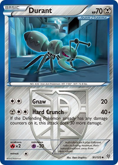Durant (Team Plasma) #91 Plasma Storm