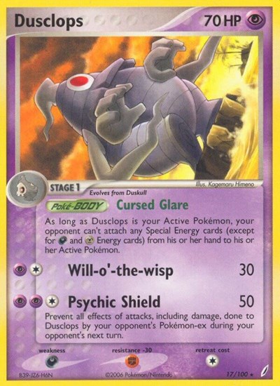 Dusclops #17 Crystal Guardians