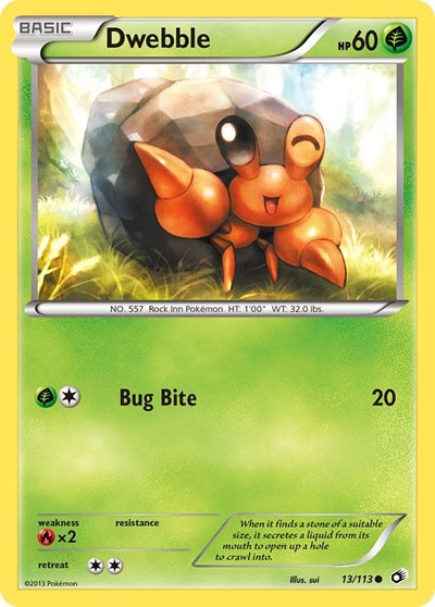 Dwebble #13 Legendary Treasures