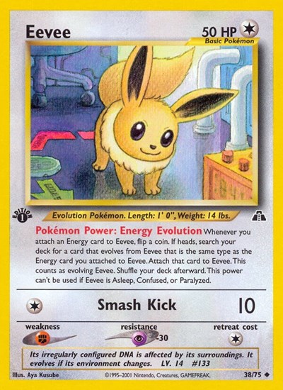 Eevee #38 Neo Discovery