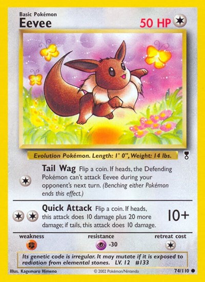 Eevee #74 Legendary Collection