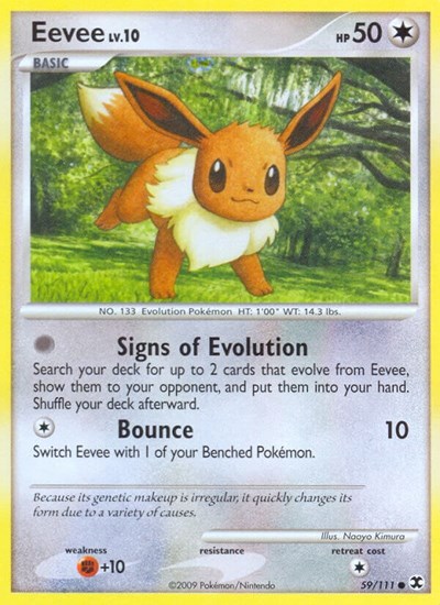 Eevee #59 Rising Rivals