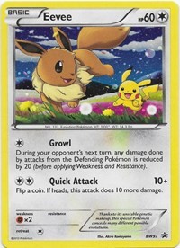 Eevee #BW97 Black and White Promos