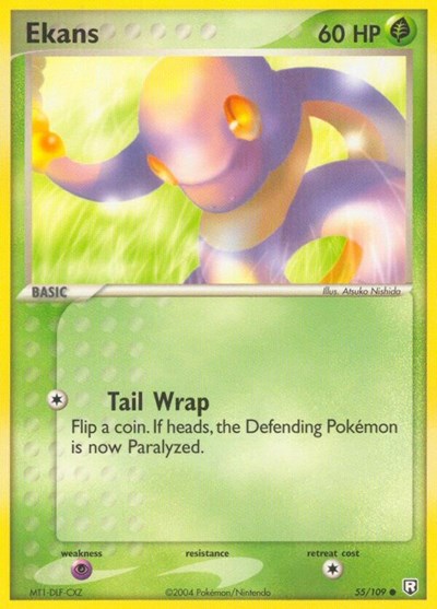 Ekans #55 Team Rocket Returns