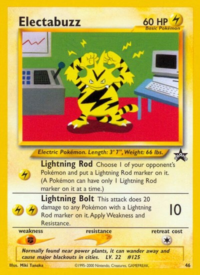 Electabuzz #46 WoTC Promo