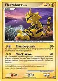 Electabuzz #81 Diamond and Pearl
