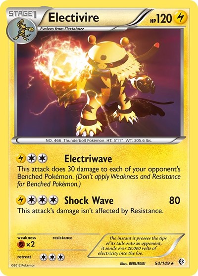 Electivire #54 Boundaries Crossed
